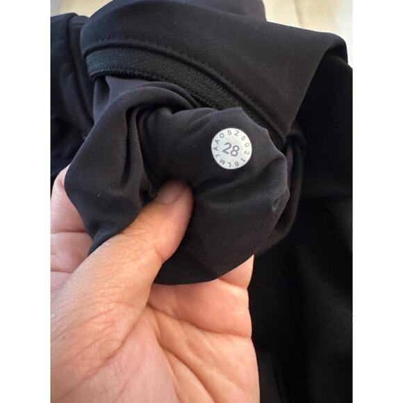 Lululemon Commission Short Slim *Warpstreme 9" Black Golf Minimal Chino ABC 28 - Picture 5 of 6